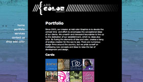 Add Color Graphics Website
