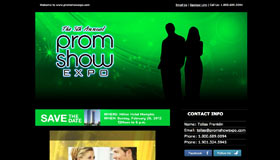 The Prom Show Expo Website