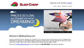 Sleep Cheap Mattresses Website