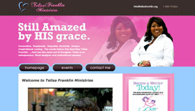 Telisa Franklin.org Website